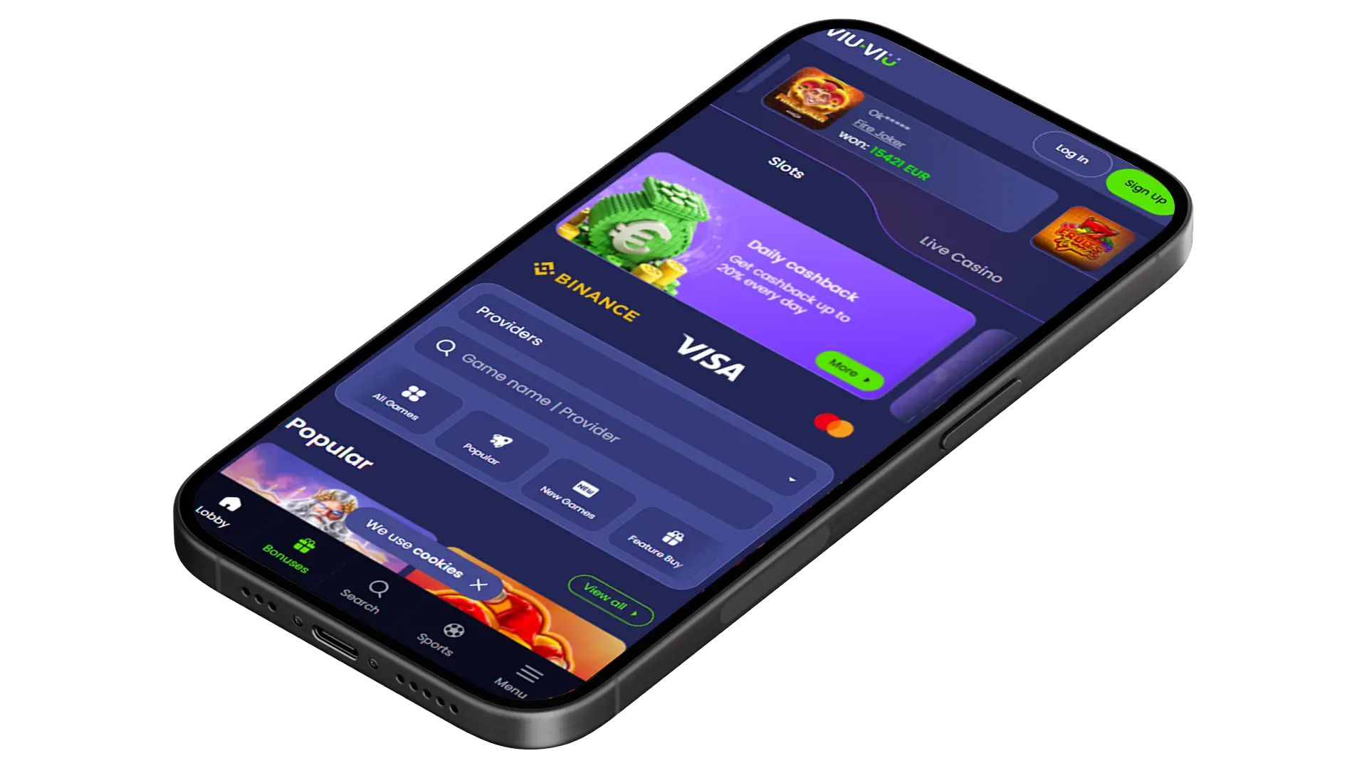 ViuViu Casino app